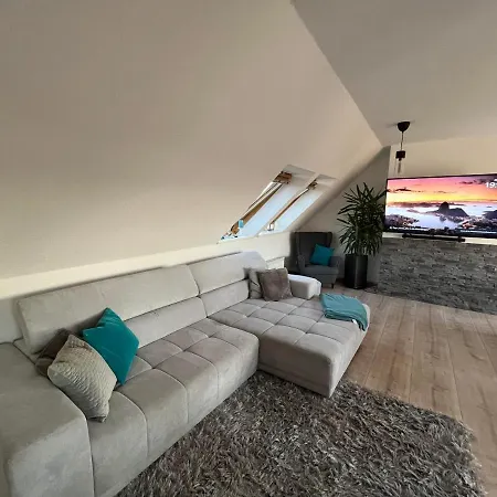 105 Qm Neues Klimatisiertes Appartment Fuer Familien Privater Parkplatz Chemnitz Buitenkant foto